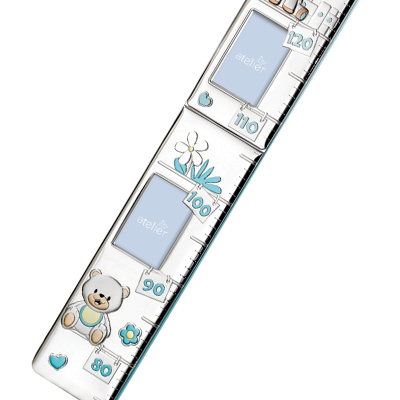 Cornici in argento: Set pappa orsetto celeste in argento