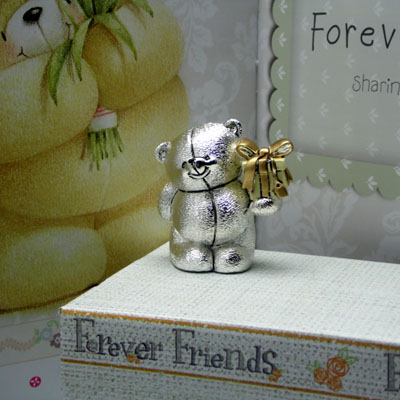 Cornici in argento: Bomboniera Orsetto 4EVER FRIENDS Regalo in Argento