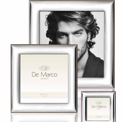 Cornici in argento: Cornice Quadra in Bilaminato Argento