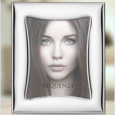 Cornici in argento: Cornice Sequenze Linea Brackets Argento