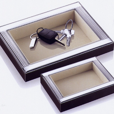 Cornici in argento: Vuotatasche - Linea Colonne - Laminato Ag.