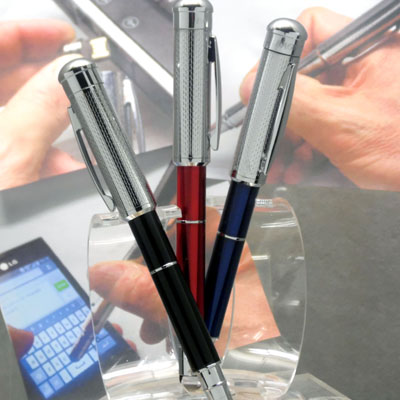 Cornici in argento: Penna Sfera Blu Usb 8GB Metallo Movim.Girev. - 3445 -