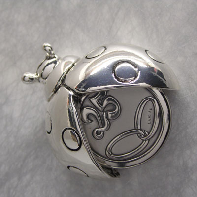 Cornici in argento: Chiudi Pacco Nozze Argento Coccinella mm.50