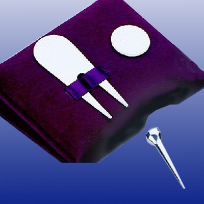 Cornici in argento: Set Golf -Alzapitch per Golf Argento cm.7